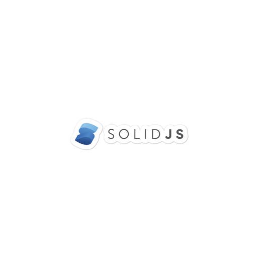 Solid Bubble-Free Sticker
