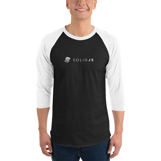 3/4 sleeve raglan shirt