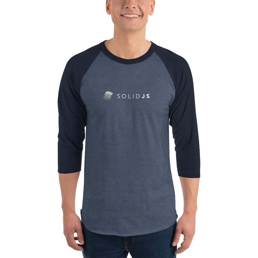 3/4 sleeve raglan shirt