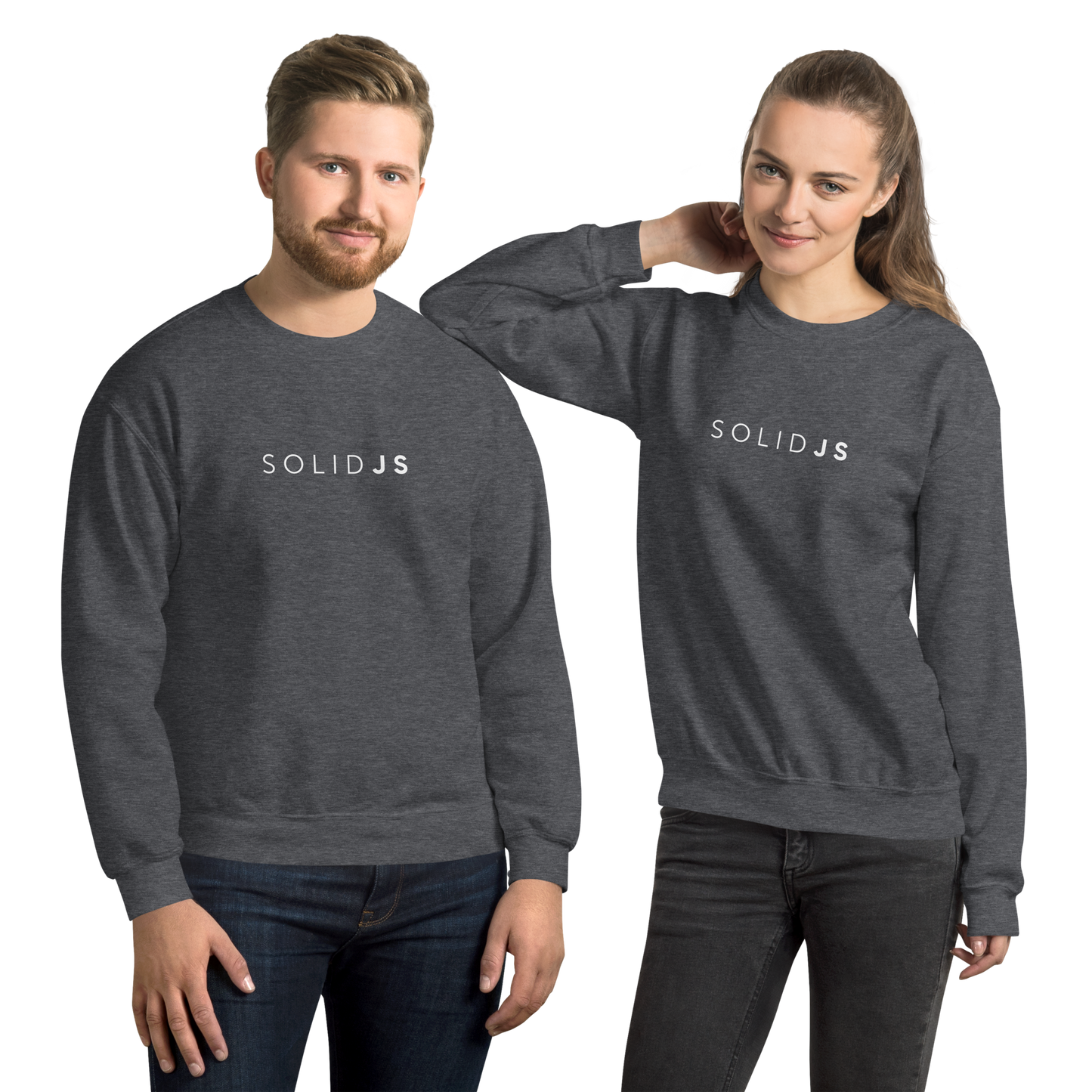 Solid Unisex Sweatshirt