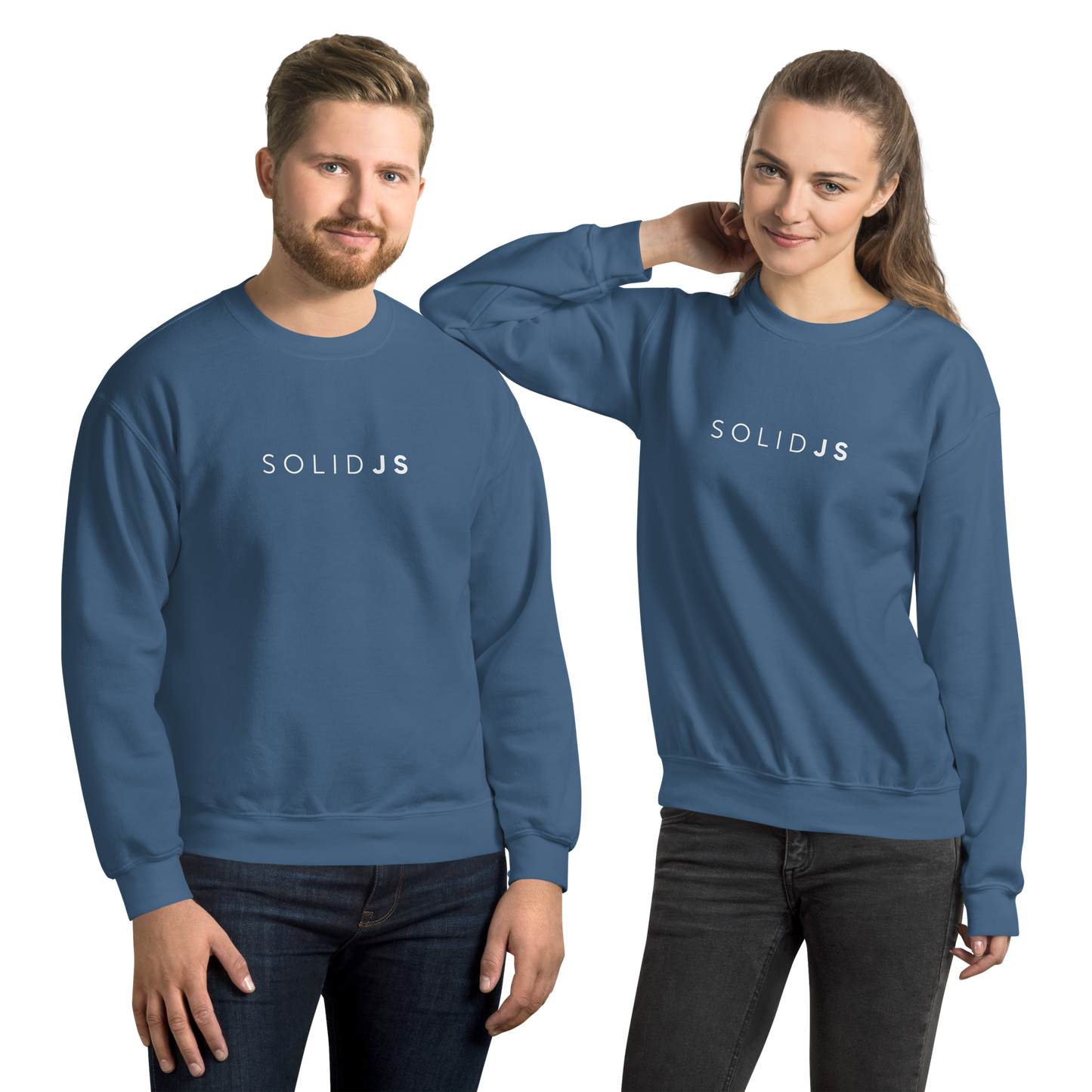 Solid Unisex Sweatshirt