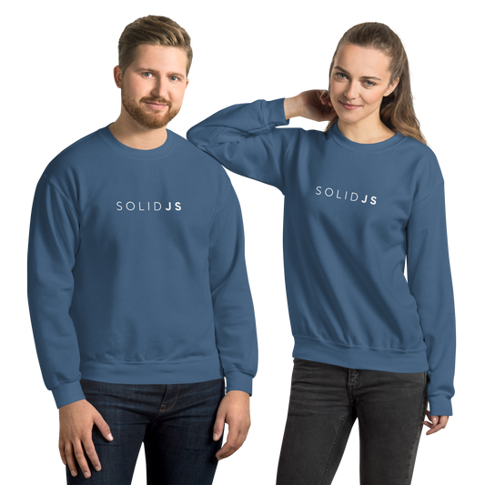 Solid Unisex Sweatshirt