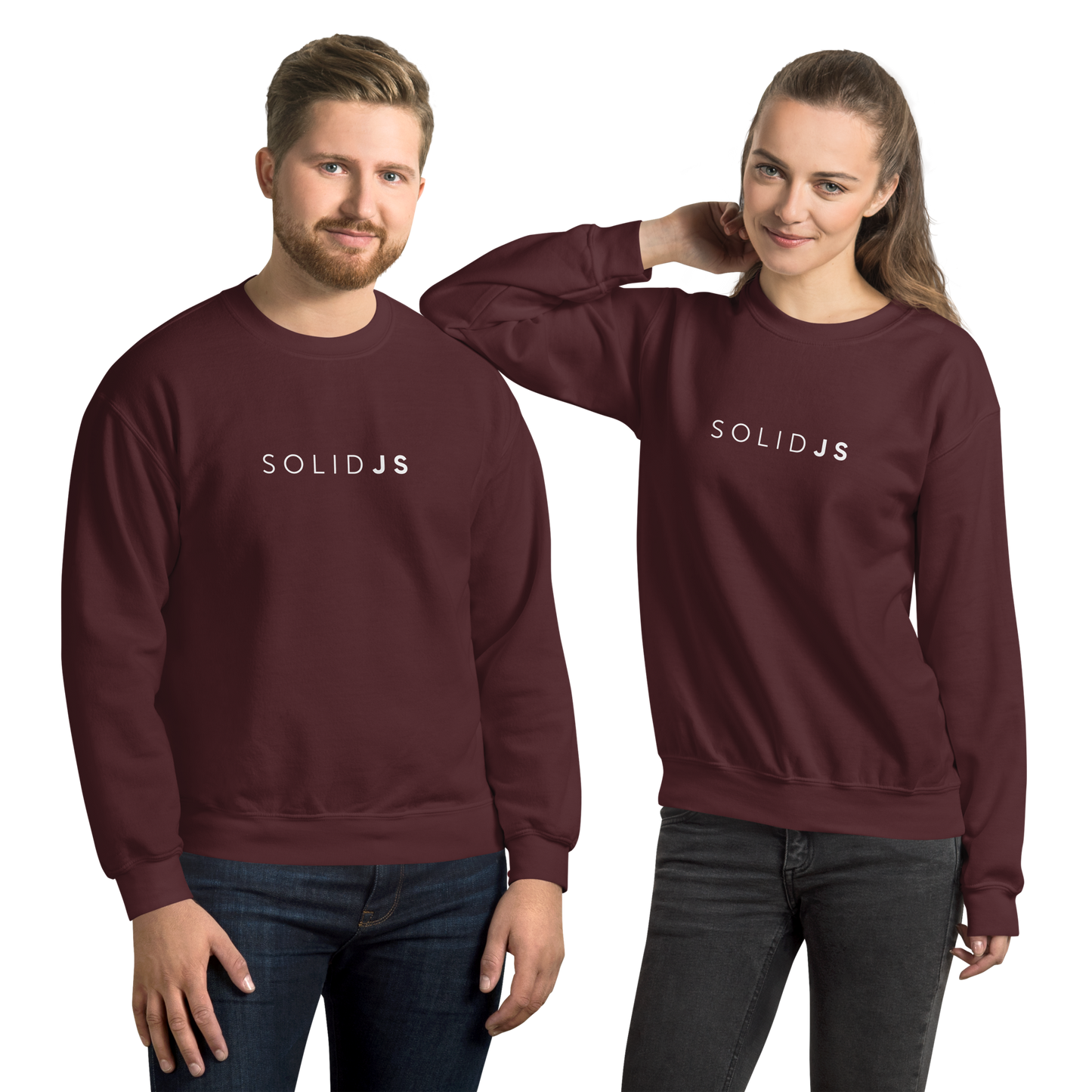 Solid Unisex Sweatshirt