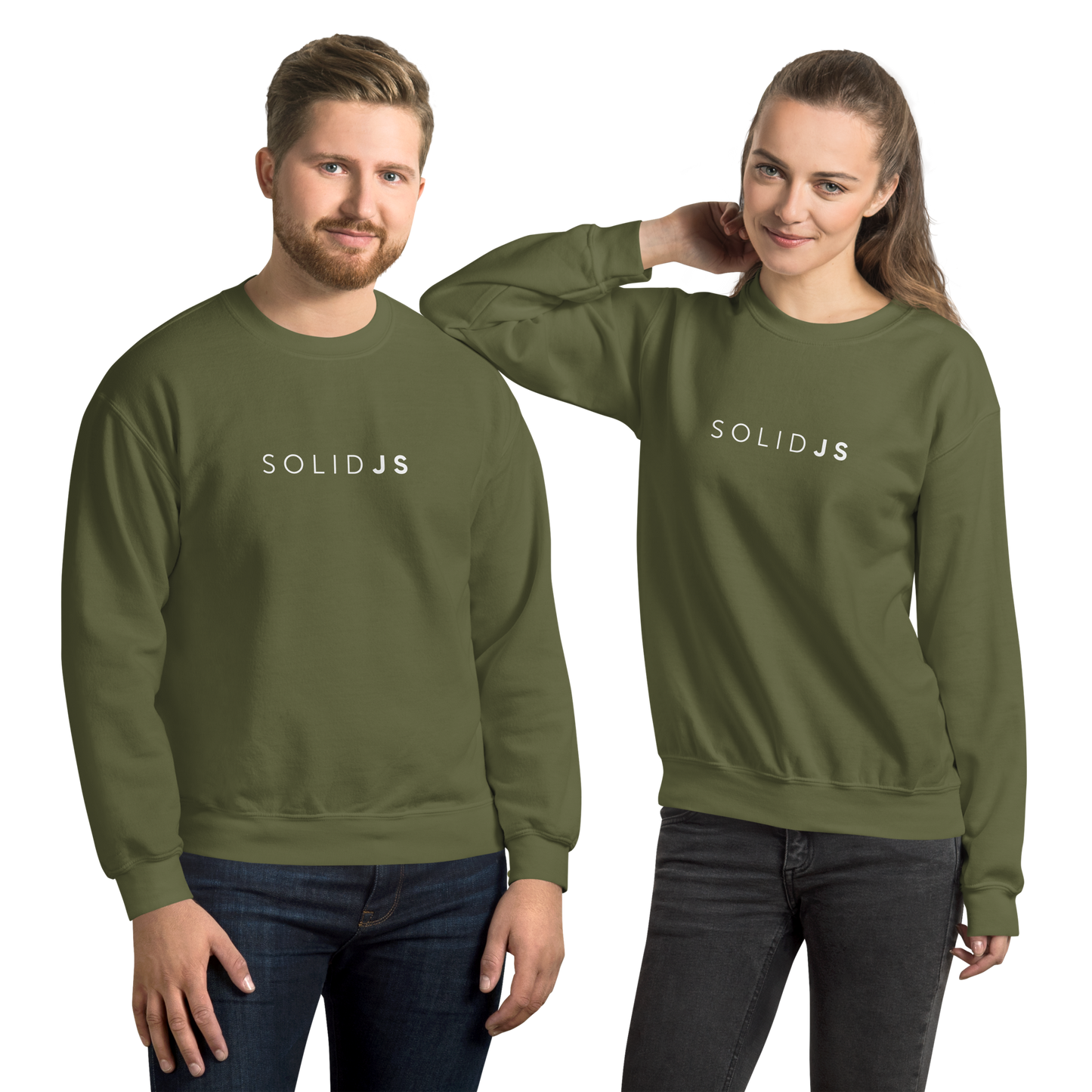 Solid Unisex Sweatshirt