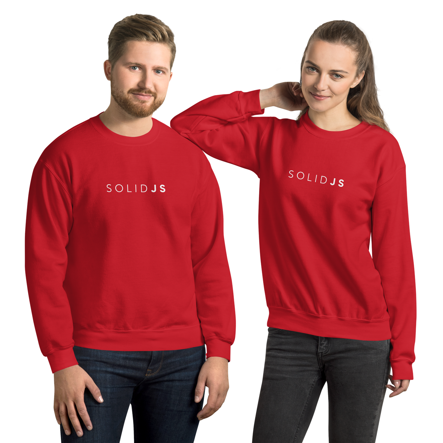 Solid Unisex Sweatshirt
